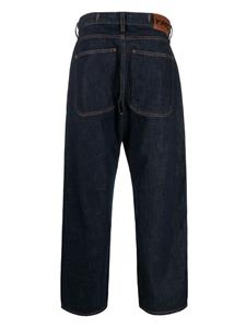 YMC Earth Bez ruimvallende jeans - Blauw