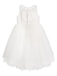 sarahlouise Sarah Louise Tulen jurk - Wit