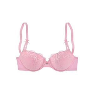 Lascana Push-up-bh met jacquardkant en uitneembare vullingen, dessous