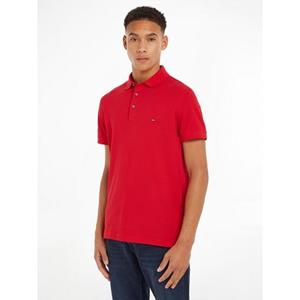 Tommy Hilfiger Poloshirt "1985 SLIM POLO", Markenstickerei, aus Baumwoll-Piqué