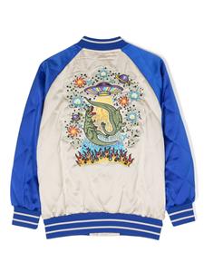 Gewatteerd bomberjack - Beige