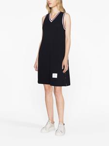 Thom Browne Mini-jurk met RWB-streep - Blauw