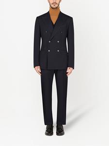 Dolce & Gabbana Blazer met dubbele rij knopen - Blauw