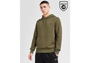 Fred Perry Overhead Tipped Hoodie - Green- Heren