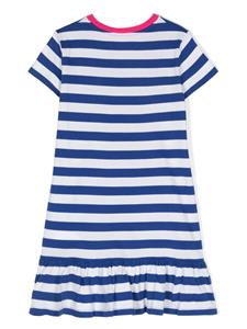 Ralph Lauren Kids Polo Bear cotton dress - Blauw