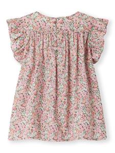 Bonpoint Fidji shirt met bloemenprint - Roze