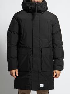 khujo Langjacke "VIVAS2", mit Kapuze, abnehmbare Kapuze mit Kordelzug