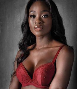 AMBRA DESIGN Push up BH 0678 rood