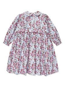 sarahlouise Sarah Louise Jurk met bloemenprint - Blauw