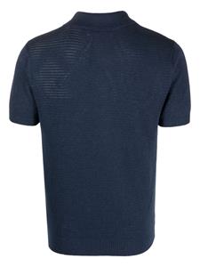 Frescobol Carioca Poloshirt van katoen - Blauw