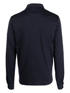 Fedeli Poloshirt met lange mouwen - Blauw