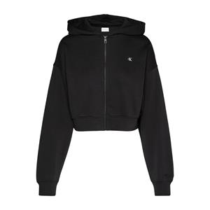 Calvin klein sweatvest ck embro badge zip-t