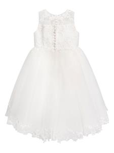 sarahlouise Sarah Louise Jurk met geborduurde bloemen - Wit