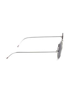 thombrowneeyewear Thom Browne Eyewear Zonnebril met vierkant montuur - Zilver
