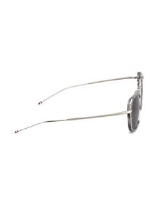 thombrowneeyewear Thom Browne Eyewear Zonnebril met rechthoekig montuur - Grijs