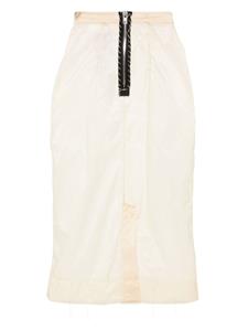 Maison Margiela Inside Out pencil skirt - Beige