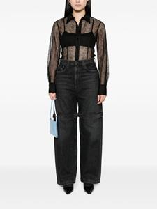 AGOLDE Jeans met wijde pijpen - Grijs