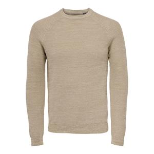 Only&Sons Dennis 12 Structuur Raglan Crew Neck Knit