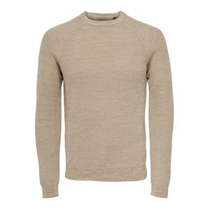 Only&sons Dennis 12 Structuur Raglan Crew Neck Knit