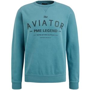 PME LEGEND Kapuzenpullover Crewneck gd terry with spray