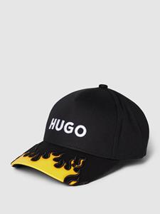 HUGO Pet met logo- en motiefstitching, model 'Jad'