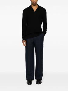dolce&gabbana Dolce & Gabbana Broek met wijde pijpen - Blauw