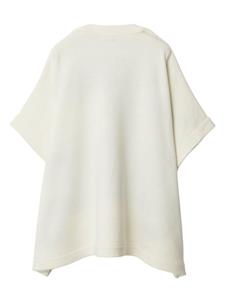 burberrykids Burberry Kids Cape met Horsebit-print - Beige