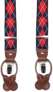 Riem Suitable Luxe Bretels Ruiten Rood