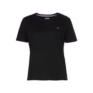 Tommy Jeans Rundhalsshirt "TJW SOFT JERSEY TEE", mit Tommy Jeans Logo-Flag auf der Brust