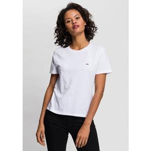 Tommy Jeans Rundhalsshirt "TJW REGULAR JERSEY C NECK", mitTommy Jeans Logo-Flag auf der Brust