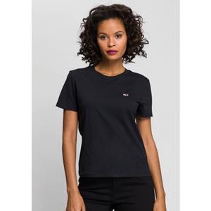 Tommy Jeans Rundhalsshirt "TJW REGULAR JERSEY C NECK", mitTommy Jeans Logo-Flag auf der Brust