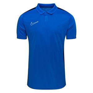 Nike Dri-FIT Academy 23 Polo Blauw Donkerblauw Wit