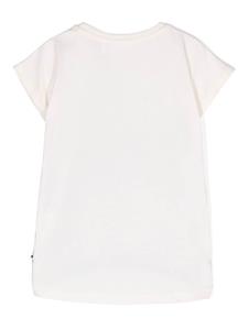 Molo floral-print organic cotton T-shirt - Beige
