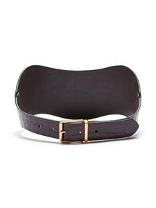 Altuzarra reversible leather belt - Bruin
