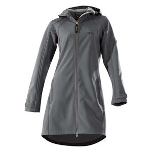 OWNEY Dames Softshelljas City Hiker, antraciet