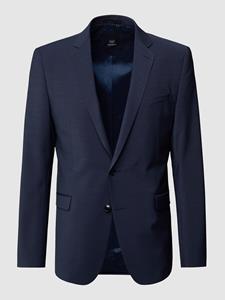 Strellson Slim fit 2-knoops colbert met stretch 'Flex Cross'