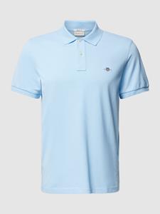 Gant Poloshirt met labelstitching, model 'SHIELD'