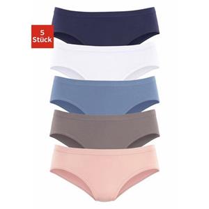 Vivance Jazz-hipsters elastische katoenkwaliteit (5 stuks, Set van 5)