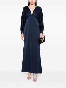 sachin&babi Sachin & Babi Maia jurk met V-hals - Blauw