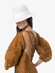 maisonmichel Maison Michel straw Virginie hat - Wit