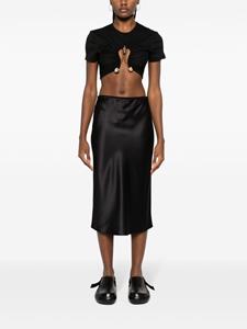 JOSEPH Rok met elastische taille - Zwart