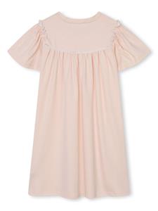 chloékids Chloé Kids Katoenen jurk met korte mouwen - Roze