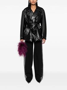 theattico The Attico High waist broek - Zwart