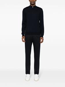Corneliani Broek met trekkoord - Blauw