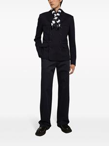 dolce&gabbana Dolce & Gabbana Katoenen straight broek - Blauw