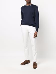 brunellocucinelli Brunello Cucinelli Straight broek - Wit