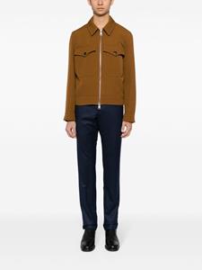 Brioni Straight wollen broek - Blauw