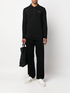 philippplein Philipp Plein Poloshirt met logoplakkaat - Zwart