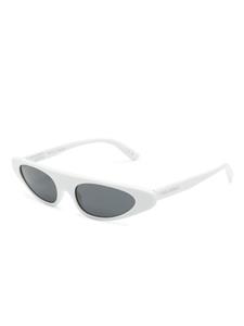 dolce&gabbanaeyewear Dolce & Gabbana Eyewear Re-Edition DNA zonnebril met rechthoekig montuur - Wit
