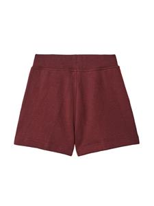 Burberry Kids EKD cotton shorts - Rood